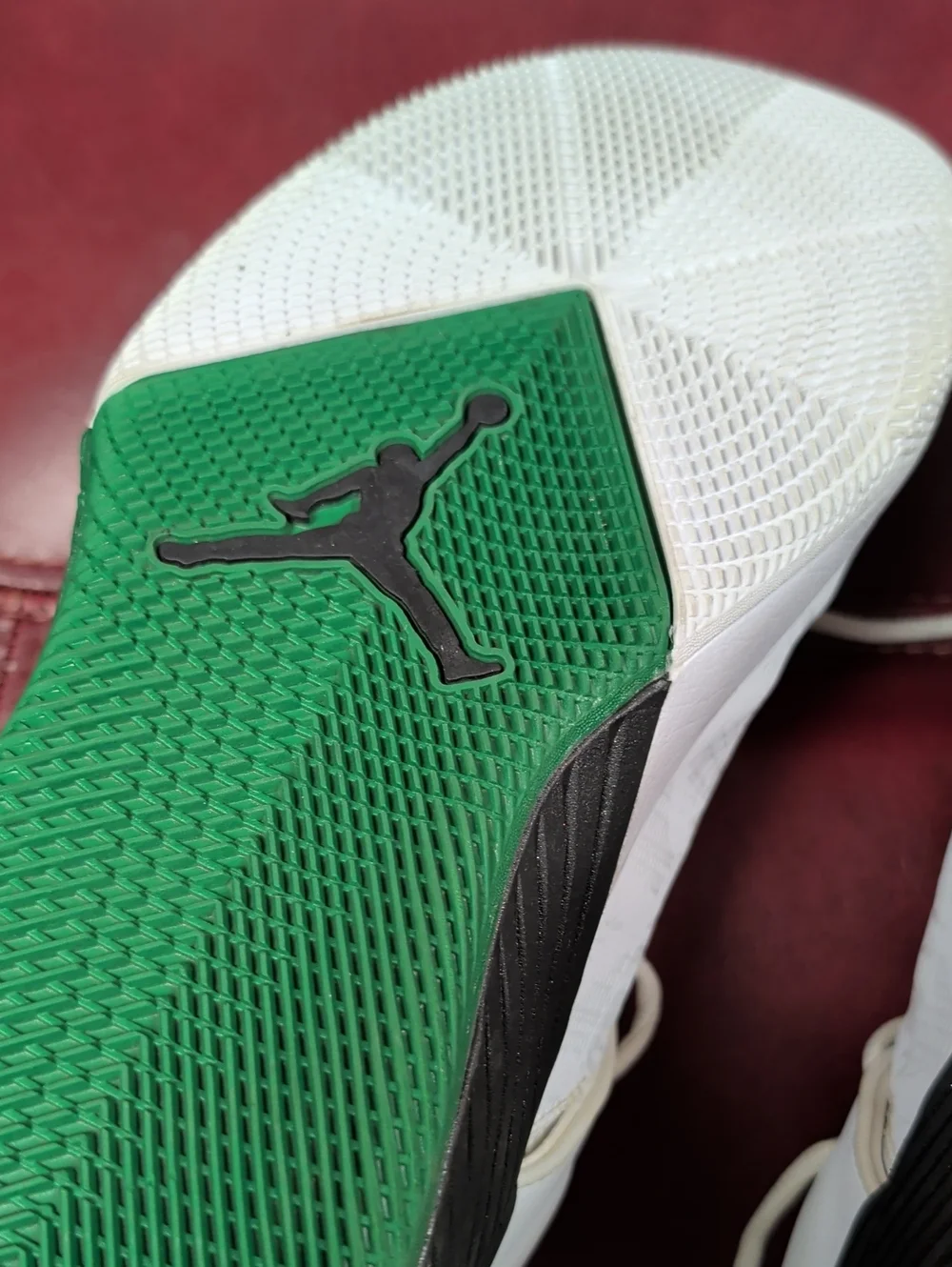 Jordan Why Not Zer0.1 Low TB Men's White Black Pine Green Size 13 Men's